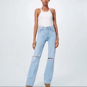 Re/Done 90’s High Rise Loose Jeans- NWT 28